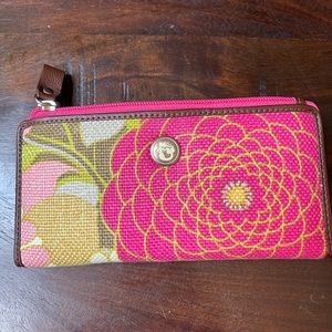 Spartina linen wallet
